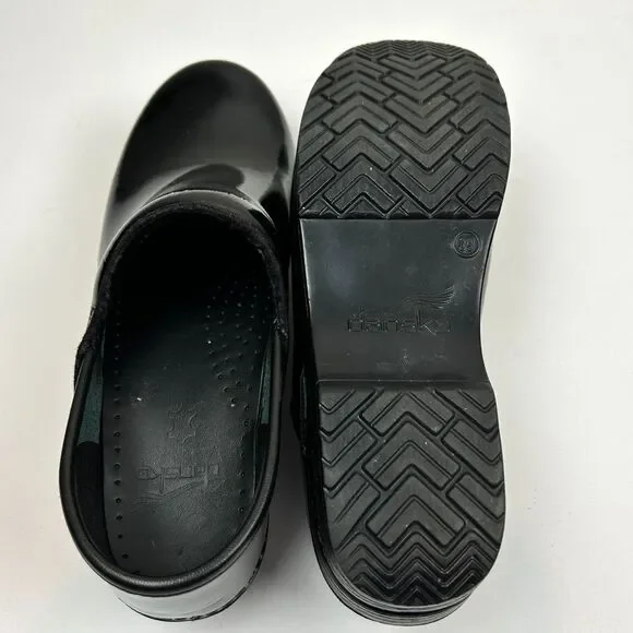Dansko Professional Black Patent Leather Clog EU 39 US  8.5-9 - Picture 16 of 16